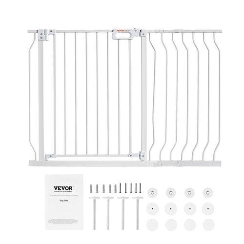 Baby Gate, 74.9-122.9 cmExtra Wide, 76.2 cm High, Dog Gate for Stairs