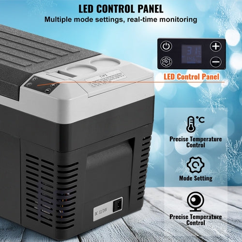 Portable Car Refrigerator, 12 Volt Car Refrigerator Fridge, 25 L /