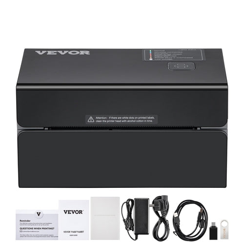 Thermal Label Printer, 300DPI for 4x6 Mailing Packages, Bluetooth &